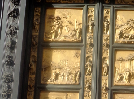 Złote drzwi katedry we Florencji