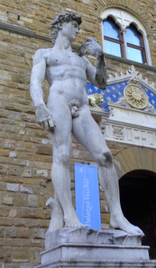 Rzeźba Dawid autorstwa Michelanglo