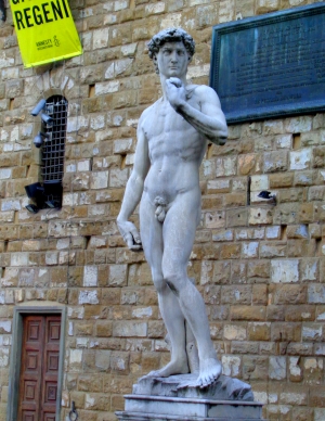 Rzeźba Dawid autorstwa Michelanglo