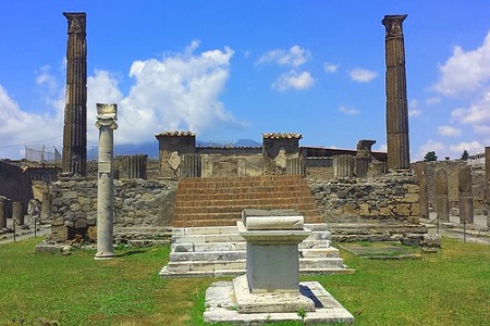 Podczas wykopalisk w Pompejach