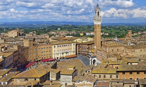 Widok na miasto Siena
