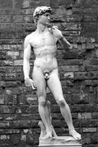 Słynny posąg Dawida we Florencji