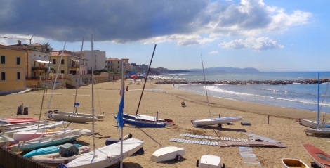 San Vincenzo na plaży