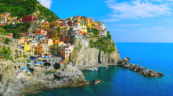 Wybrzeże i wioski w Cinque Terre